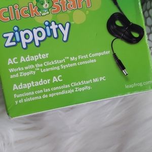Leapfrog Clickstart Zippity Black Ac Adapter